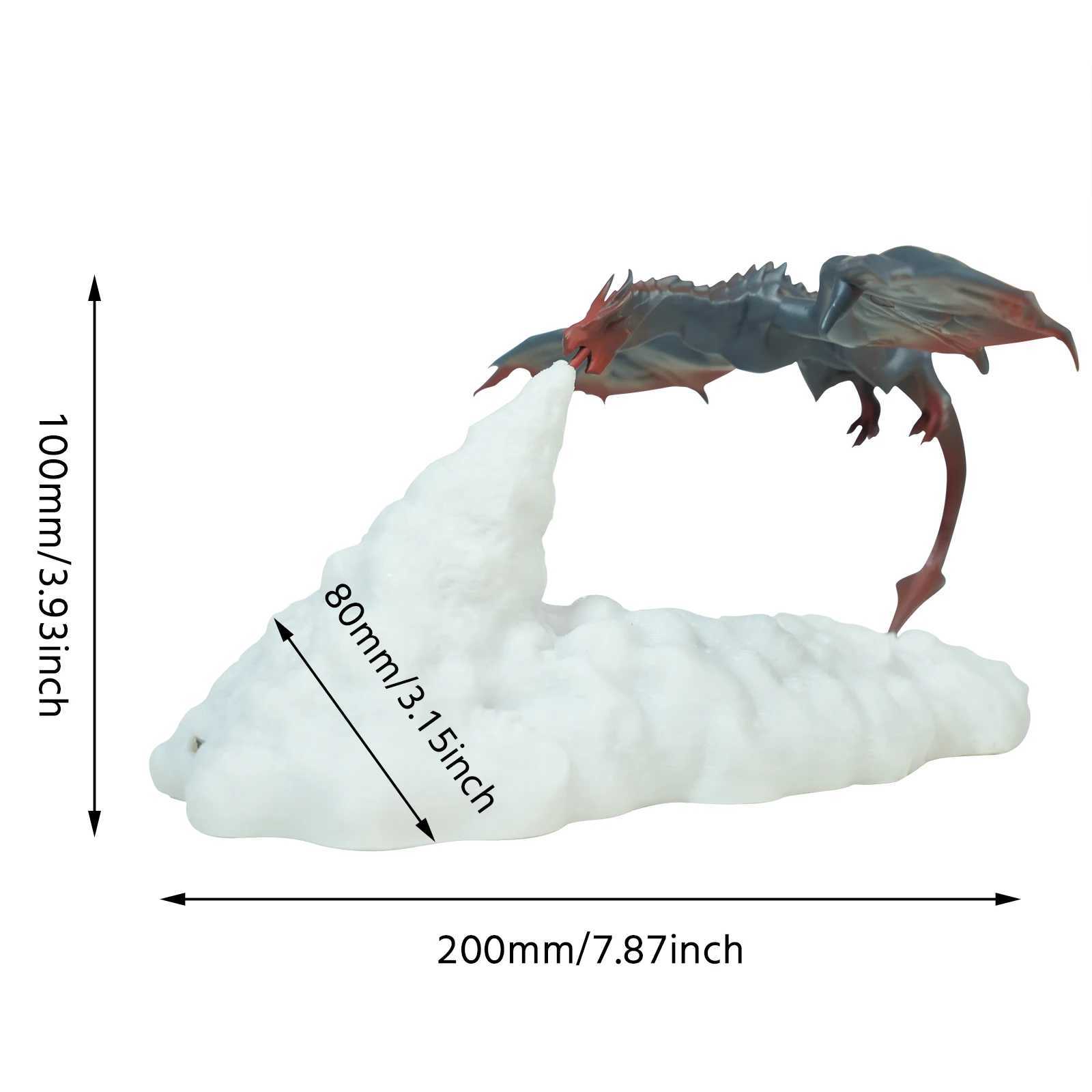 3D Printed Fire Dragon Night Light Rechargeable LED Lights Camping Table Lamp for Kids Adult Gifts Bedroom Esport Home Decor C251122