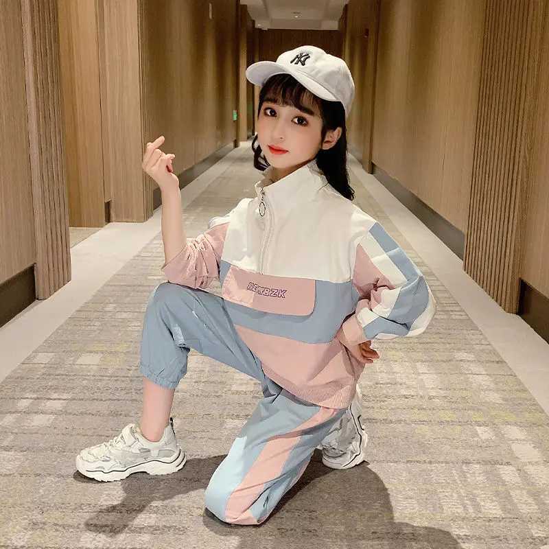 12 Girls Suit 11 Spring Fashion Clothing 10 Girls 9 Baby 8 Fashion Shirt Trousers 2 Piece Set 7 Childrens 6 5 4 3 Years Old C250913