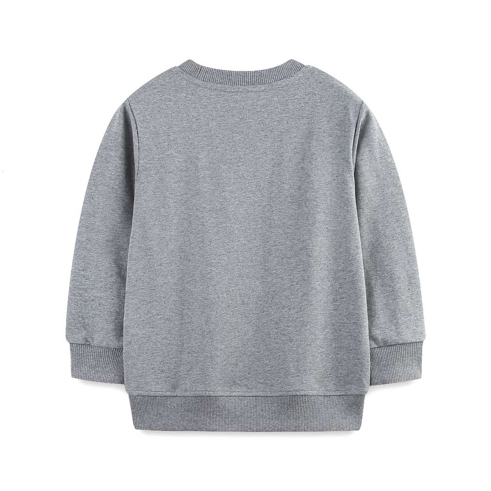 Autumn New Boys' Sweatshirt Cartoon Print Baby Pullover Knitted Cotton Casual Children's Top