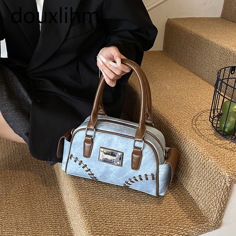 New Designer Bag Retro Women's Designer Bag Chic Leather Crossbody Bag Retro Style Handbag, Light Luxury Fashion Multi-purpose Leisure Commuter S