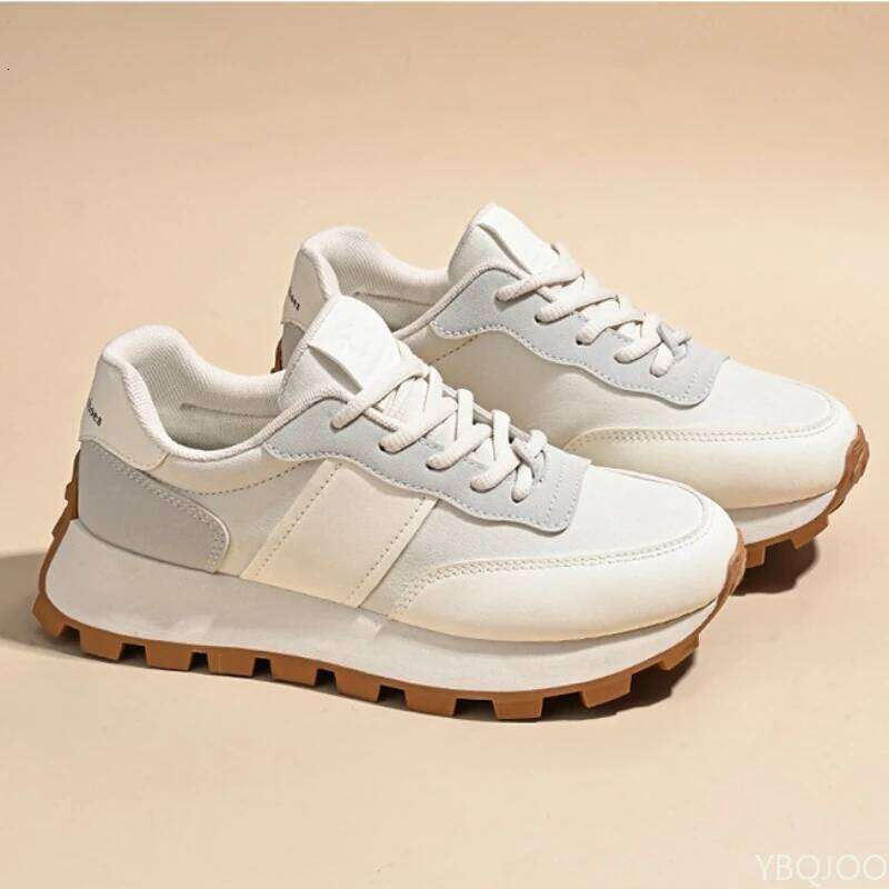 Autumn new breathable running students height increasing casual simple comfortable non slip wear-resistant women's shoes