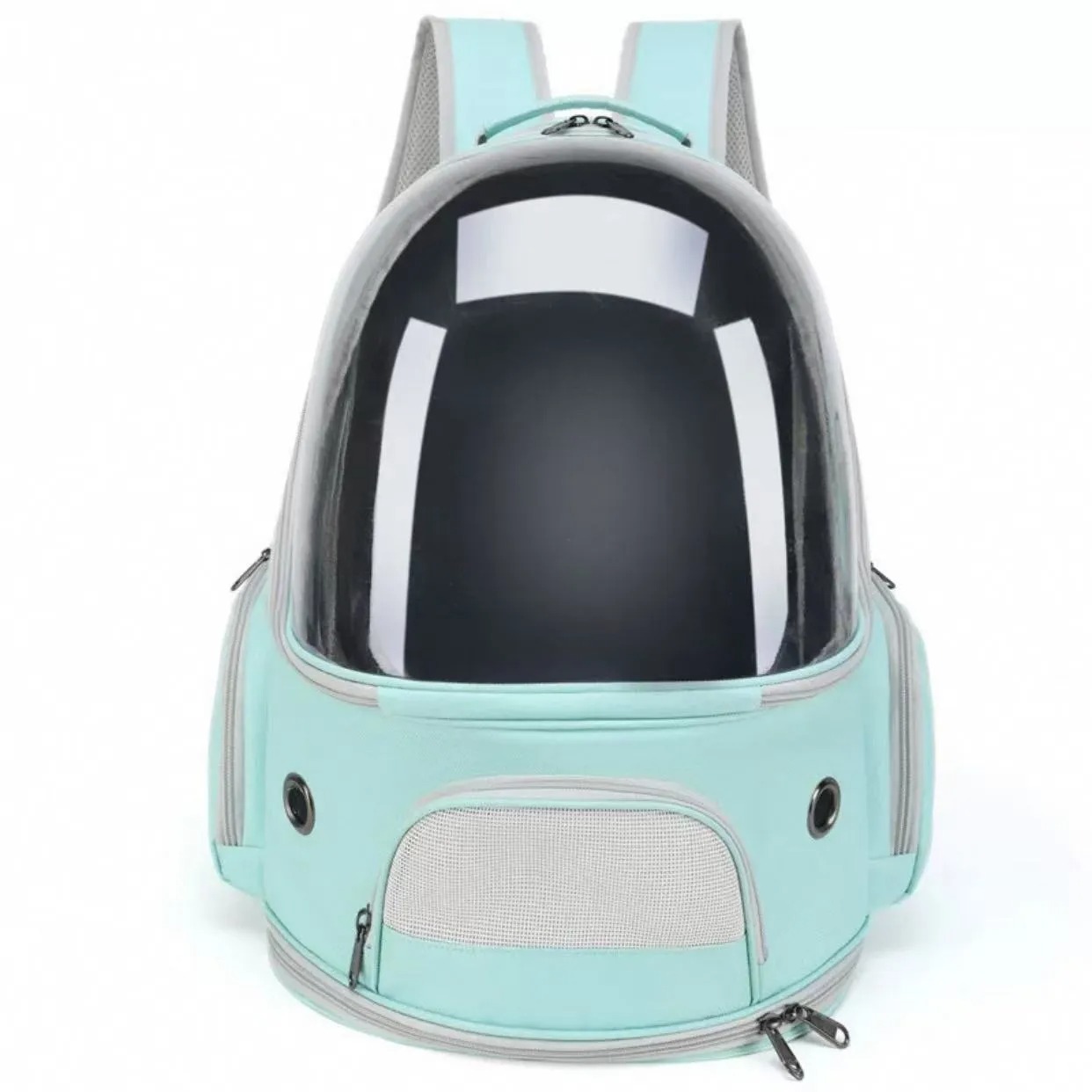 Cute Pet Backpack Outdoor Large Capacity Breathable Pet Bag Cat Transparent Small Dog Space Cabin Dog Backpack