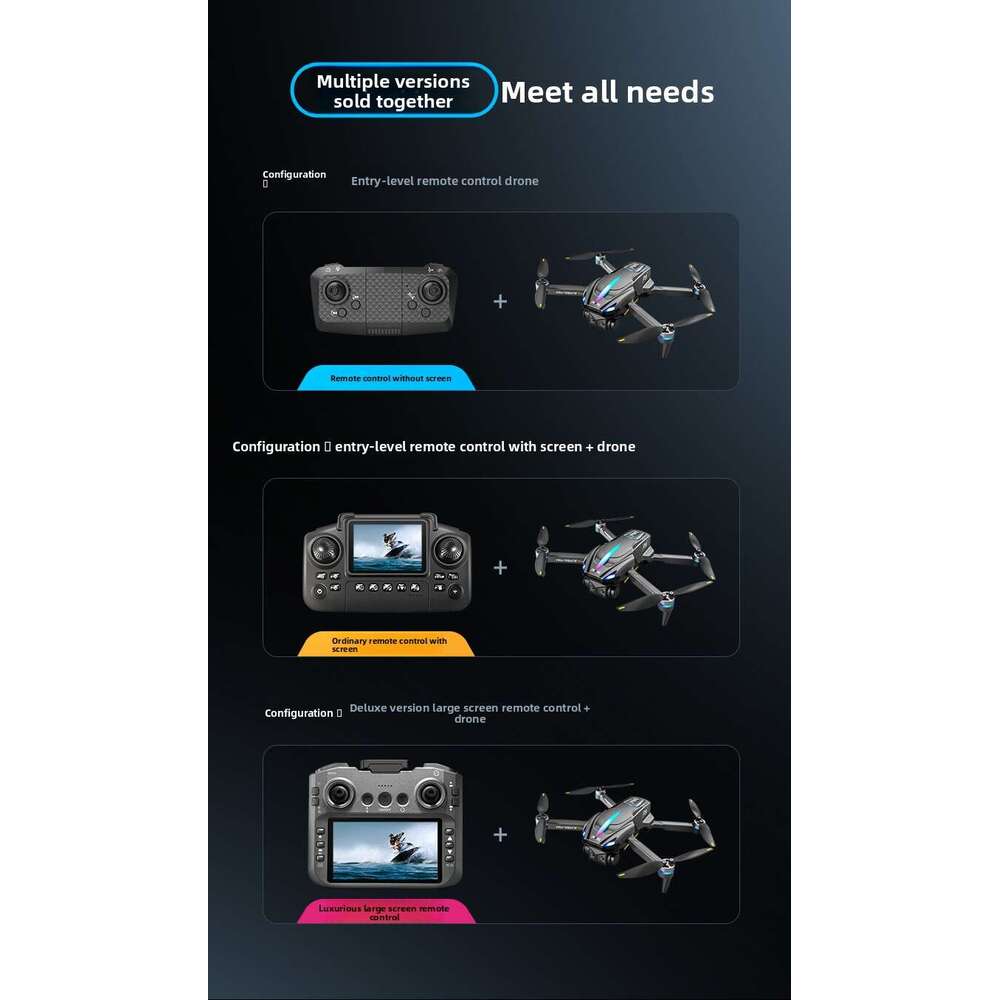 Drone Intelligent HD Aerial Photography Ultra-Long Endurance Camera Automatic Obstacle Avoidance Student Toy Aircraft