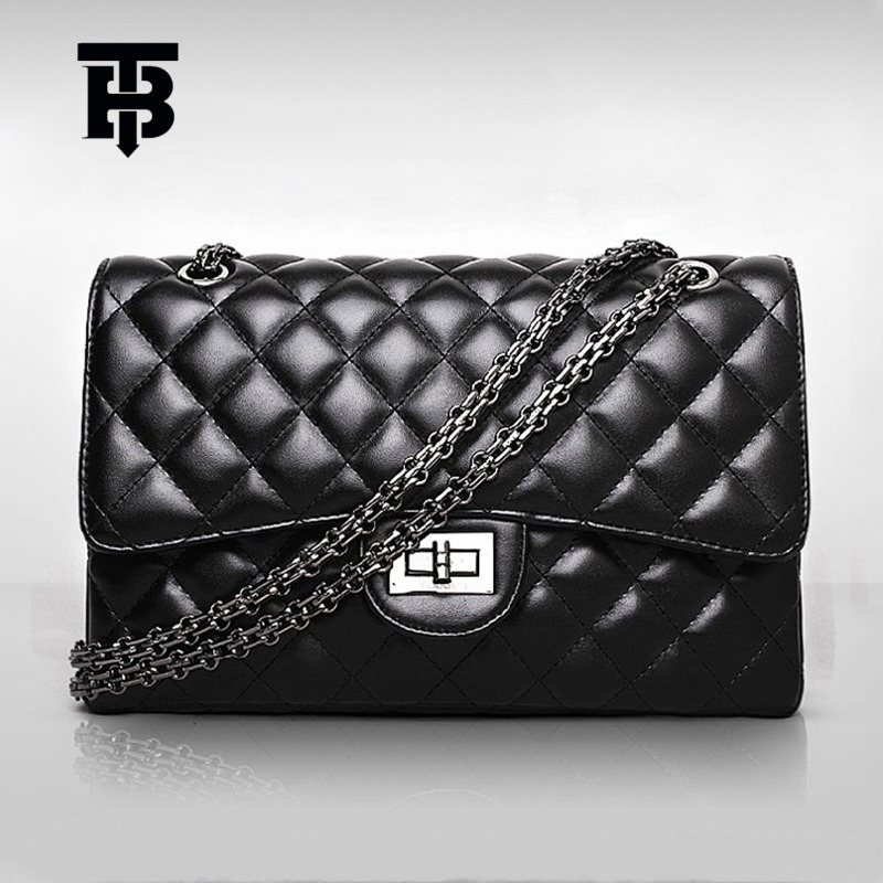 TB BHULAMTE Designer 2025 European And American New Fashion Trend Quilted Chain Bag Chanel Style Women's Bag Single Shoulder Crossbody Bag Women&
