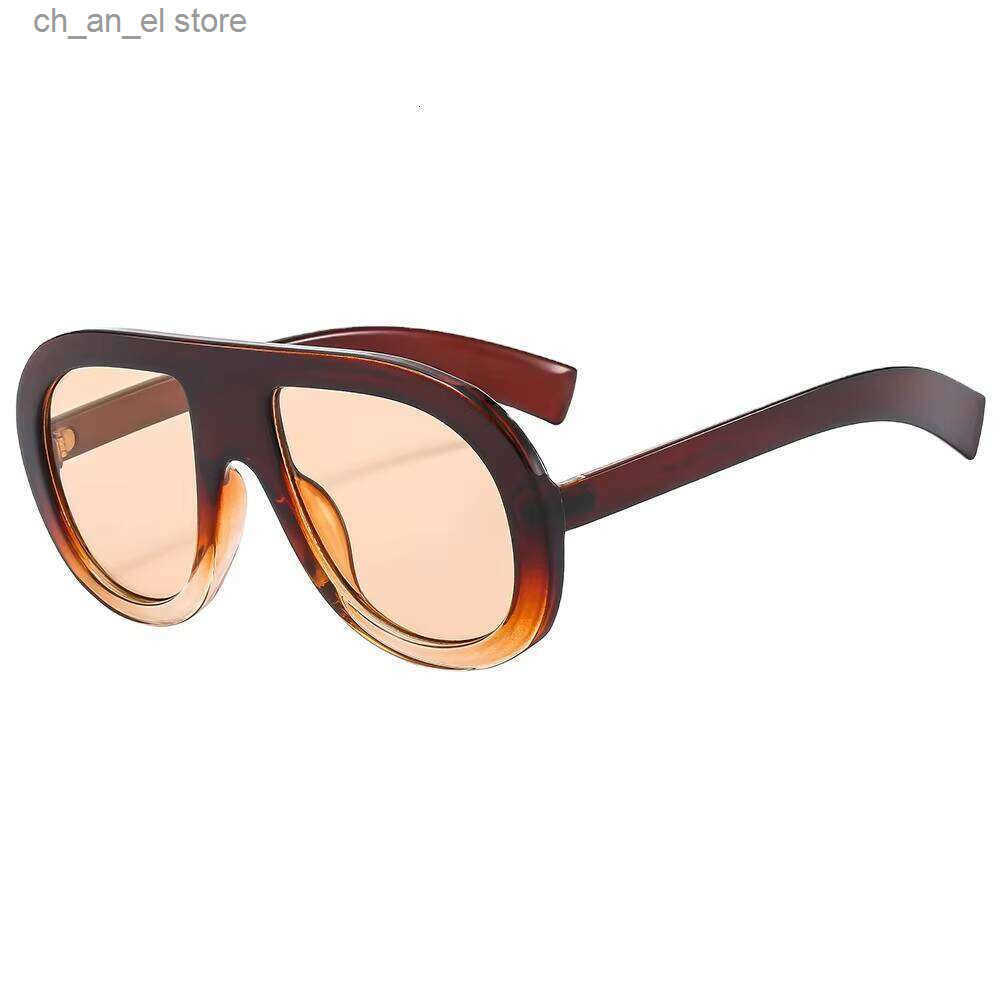 DHsunglasses Mens Luxury Designer Women 2023 Womens Oversized Unique Round Sunglasses S250913