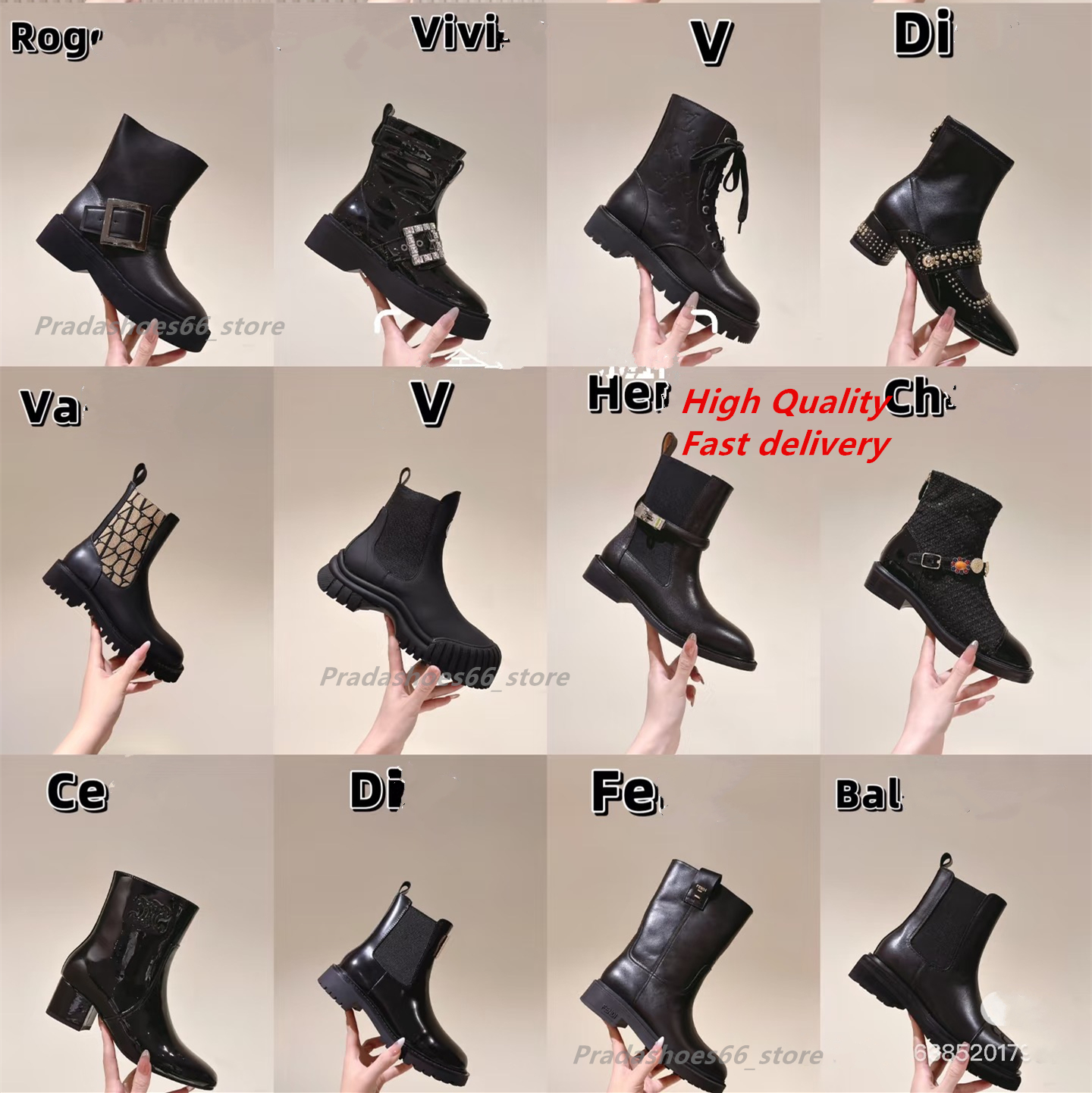 Paris 2025 Chelsea combat Martin Boots Shoes chan double Fashion wellie Rain boots quilted Luxury designer Shoes Punk Style Women Mid Length Short Boots c bottes cd