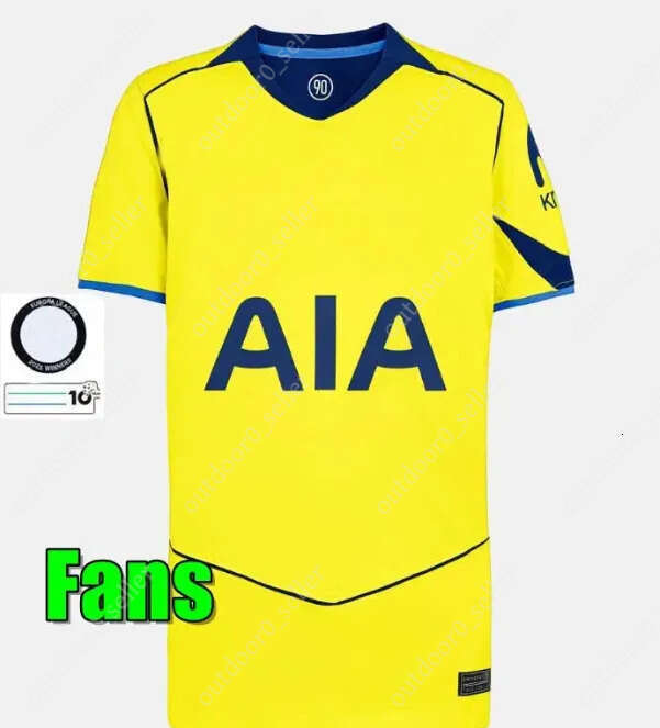25 26 Fan Version MADDISON SON WERNER Soccer Jerss2025 2026 KULUSEVSKI 2025 VELIZ VAN DE VEN Football Kits Shirts Men Kids Goalkeeper Pre Match Tottenham 180