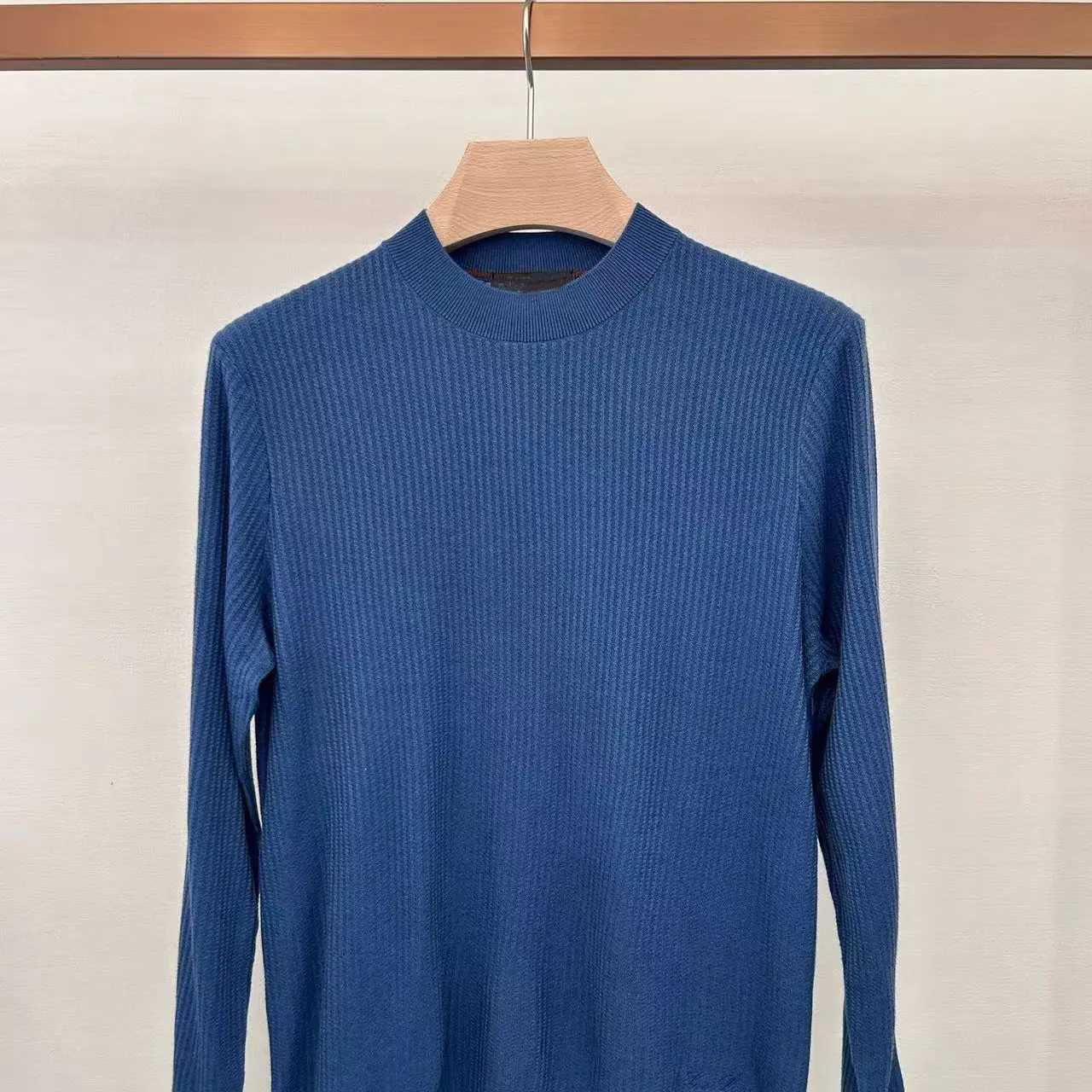 Italian LP autumn and winter new old money wind crew neck knitted sweater business casual mens simple longsleeved sweater W250905