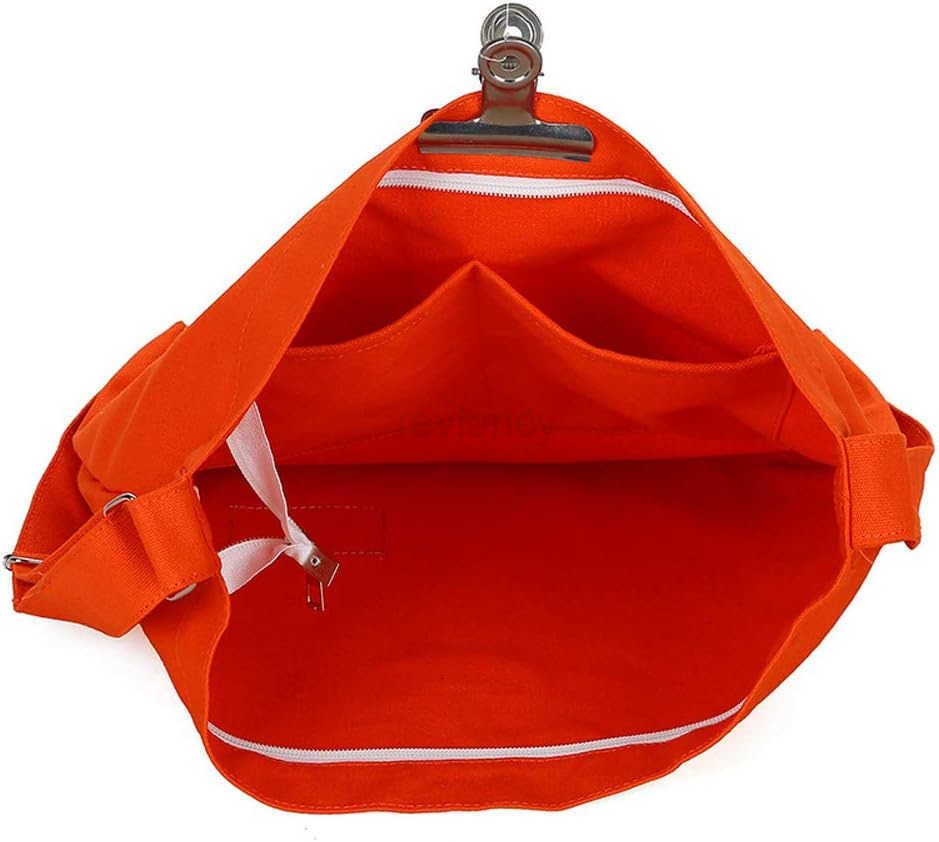 Womens Retro Large Size Canvas Shoulder Bag Hobo Crossbody Handbag Casual ToteW250912