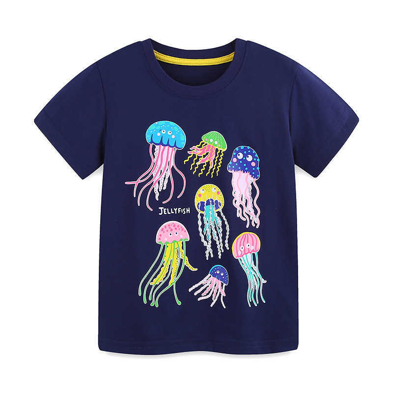 Girls' Short Sleeve Set Summer New Printed Children's Set Fashion Kids' Clothing