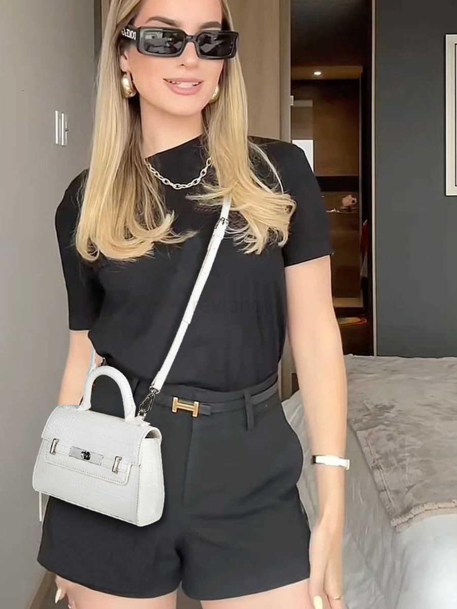 Small Cute Crossbody Purse for Women with Top Handle Designer Mini Tote Bag for SummerW250913