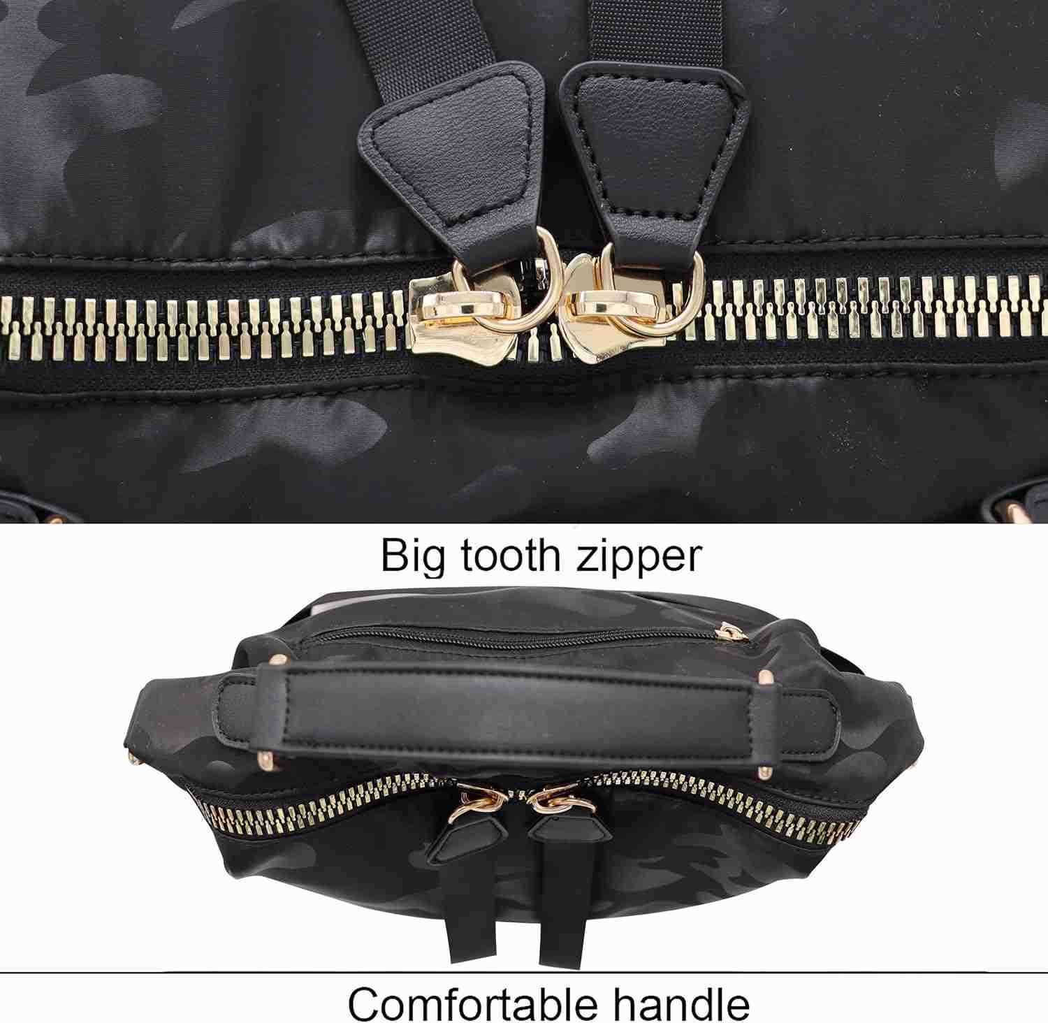 Women Nylon Handbag Antitheft Casual Lightweight Travel Shopping Shoulder Bag Crossbody BagW250913