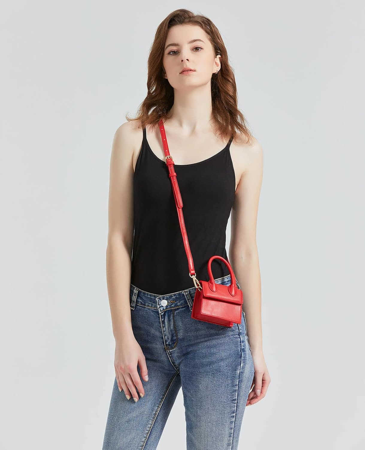 Mini Purse for Women Mini Bag with Crocodile PatternW250913