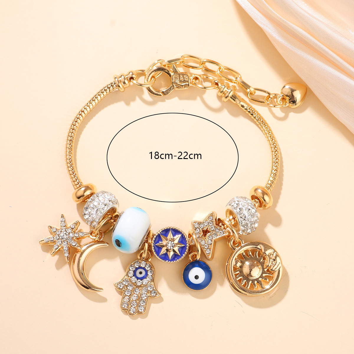 New Pan Style Multi-Element DIY for Women, Light Niche Fairy Tale Dream World Bracelet ddmymoon
