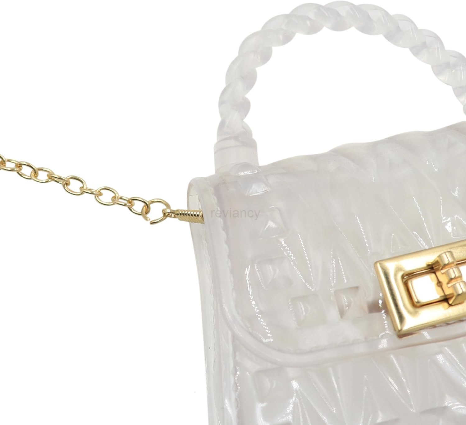 Mini Jelly Purse Little Girls Clear Crossbody Purse Cute Princess Handbag Top Handle Shoulder BagW250913