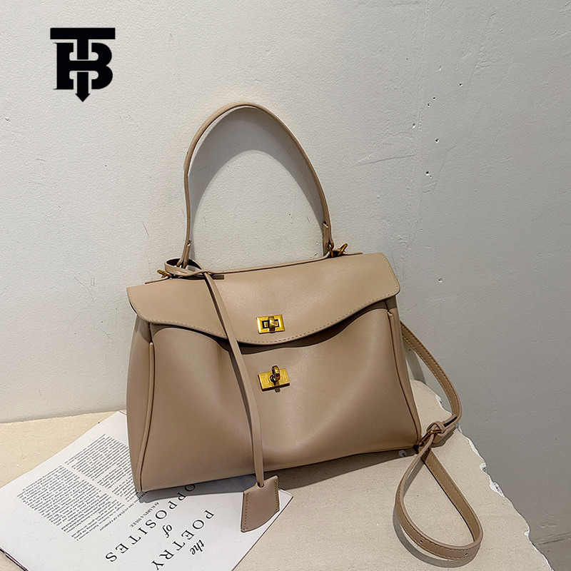 TB BHULAMTE Designer Bag Cross-border High-end Luxury Bag Texture Simple Underarm Bag For Women 2025 New Large Capacity Tote Bag Commuter Shoulder Cro