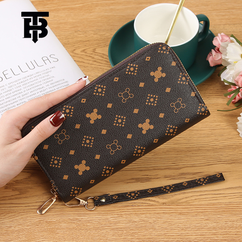 TB BHULAMTE Designer Bag Source Luxury Bag Factory 2025 New Women's Luxury Bag Wallet Long Multi-card Slot Coin Purse Money Clip Zipper Clutch Ph