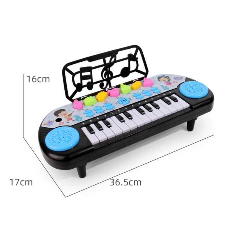 New 36key Childrens Electronic Piano with Microphone Baby Educational Electronic Piano Multifunctional Toy Musical Instrument C250913
