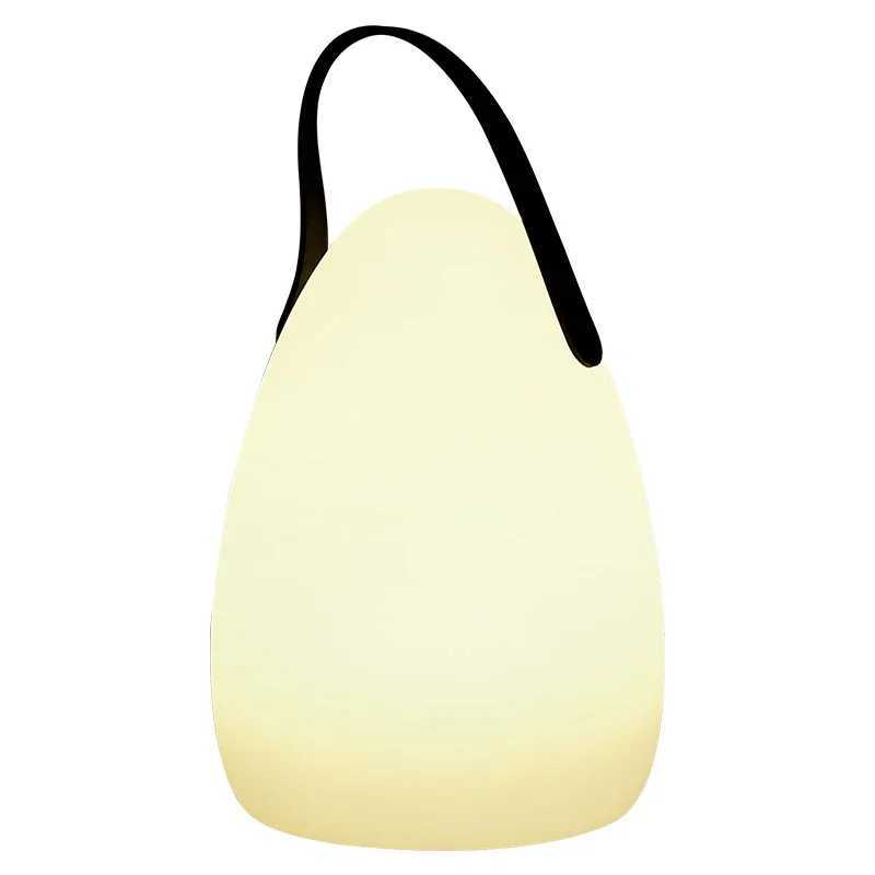 LED remote control charging night light portable sleep light circular household atmosphere bedside light outdoor camping light C251122