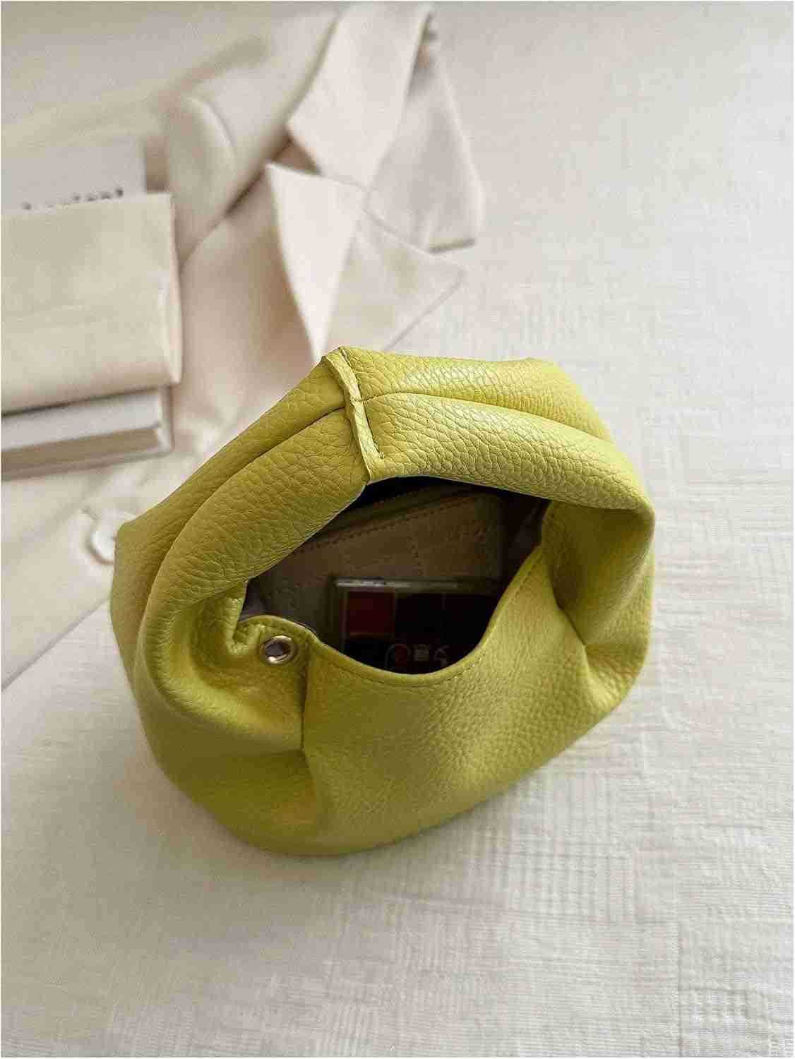 Womens Elegant Crossbody Bag Leather Handbag Top Handle Mini Clutch PurseW250913