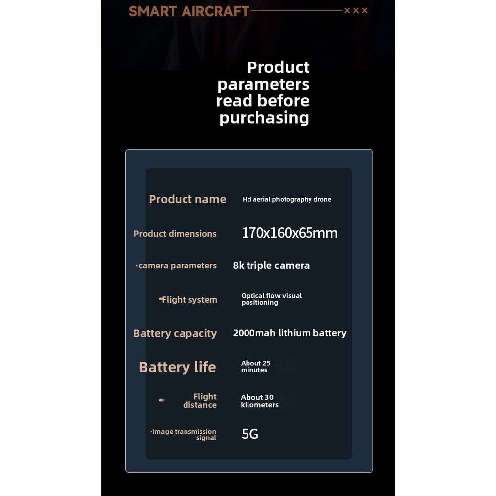 M5 Three Camera Drone HD Aerial Photography Remote Control Aircraft Optical Flow Positioning Quadcopter Foldable remote-controlled helicopter