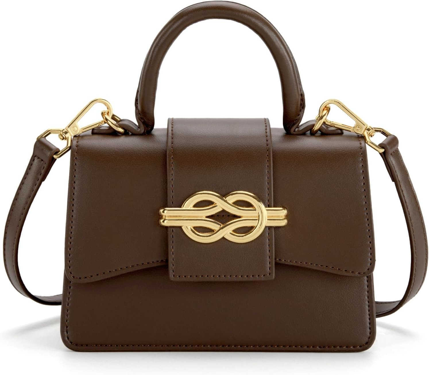 Small Top Handle Purses for Women Mini Satchel Crossbody Bag Elegant Square BagW250913