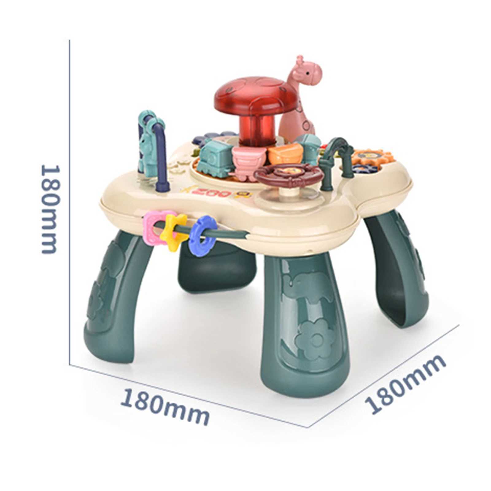 Baby Activity Table Toys Musical Sound Cute Infants Activities Toys Educational Skills Learning Music Game Kids Gift For Baby C250913