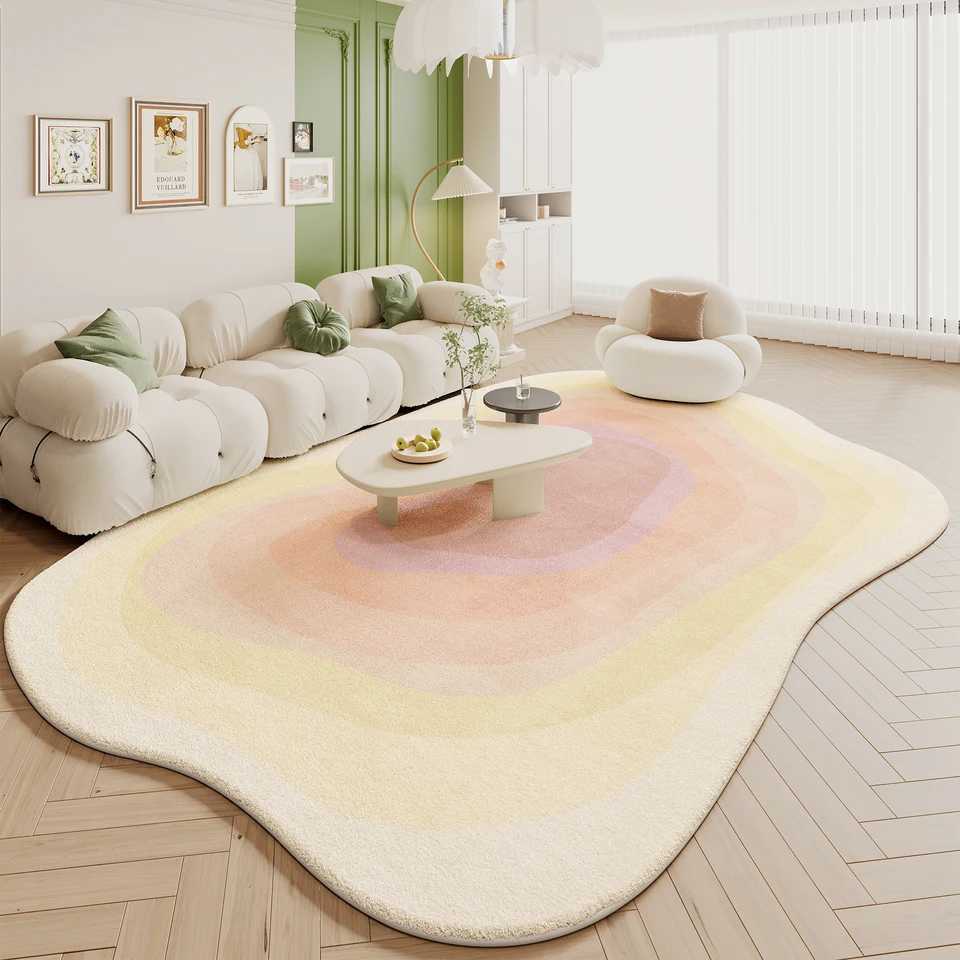 VIKAMA Special Living Room Cream Style Thick Imitation Cashmere Living Room Bedroom NonSlip Carpet C250913