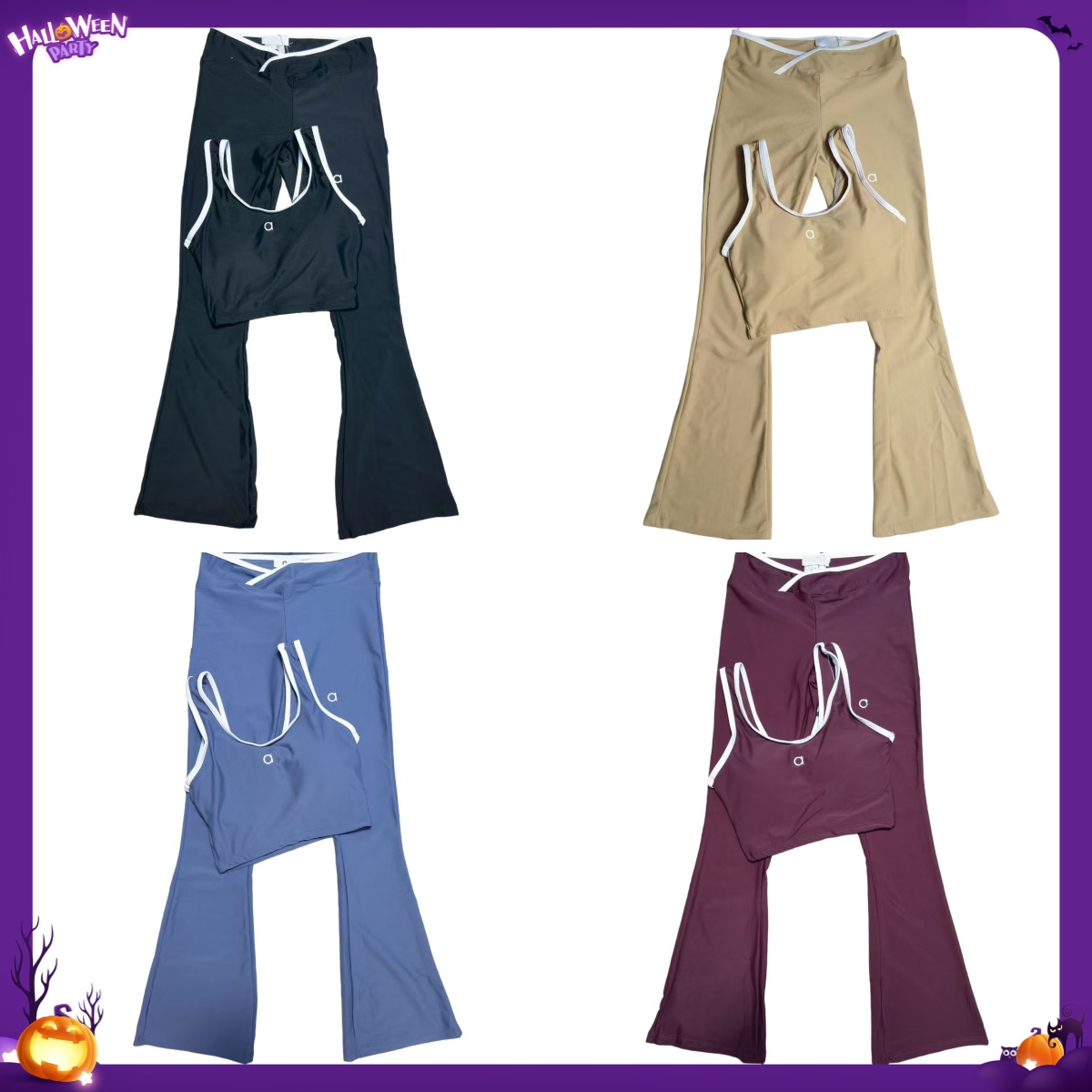 Naked Feel Yoga Set Two pieces One pieces Women Fitness Sportswear U Back Sport Bra Strappy Sports Bra High Waist Gym Leggings Workout Outfit Active Wear