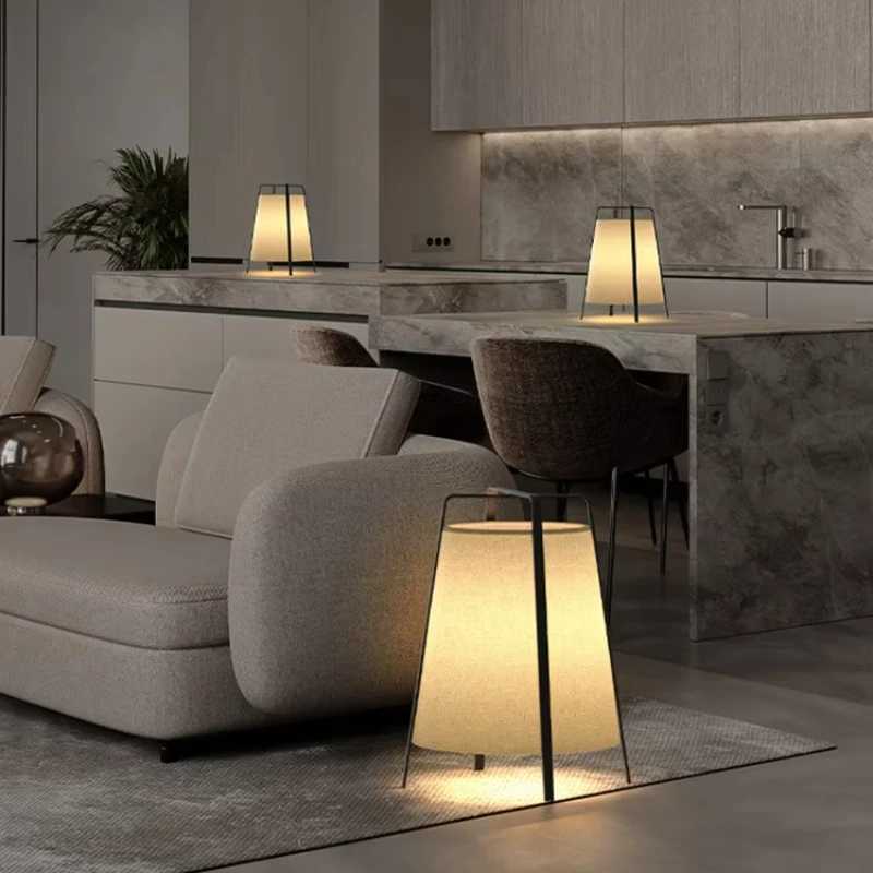 Japanese Sty Fabric Floor Lamp Wabi Sabi Zen Art Decor Lamp For Living Room Bedroom Hotel Lobby Room Decor Tea Room Lamp W250913