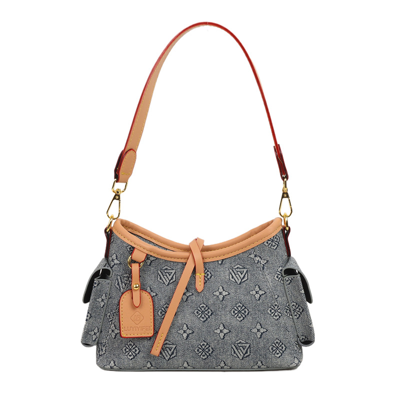 Free Shipping 2025 New Premium Tote Bag for Women Versatile Top Handle Casual Chic Retro Print Shoulder Crossbody Bag