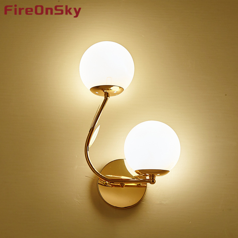 The new bedside wall lamp is a simple and modern led background light for the bedroom and living room- QJ