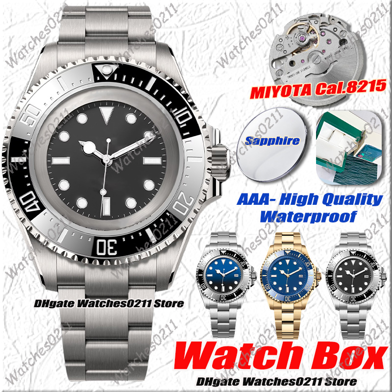 Luxury Mens Watch Designer Watches Men High Quality AAA 2813 MIYOTA 8215 Mechanical Automatic Movement Watch 904L Stainless Steel Sapphire Luminous Men Wristatch