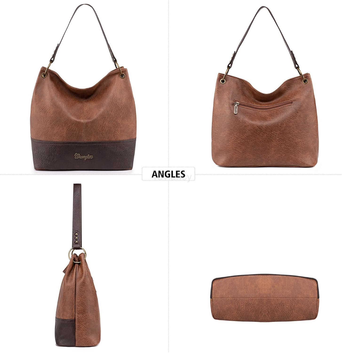 Bags for Women Vegan Leather Top Handle Shoulder Purses and HandbagsW250913