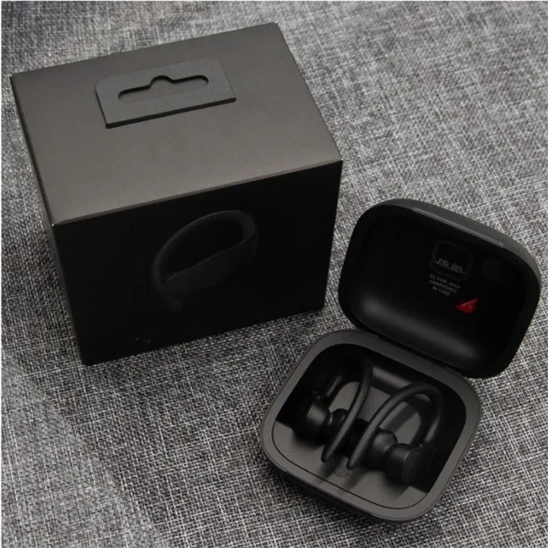 Wireless Powerbeat Pro Fit Headset Over-Ear Buds with Earhooks Built-in Mic Earbuds Bluetooth Headphones Up to 48hrs Play Back Sport Earphones for Workout