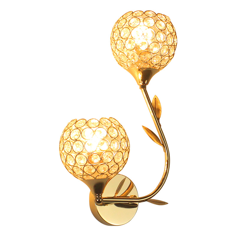 The new bedside wall lamp is a simple and modern led background light for the bedroom and living room- QJ