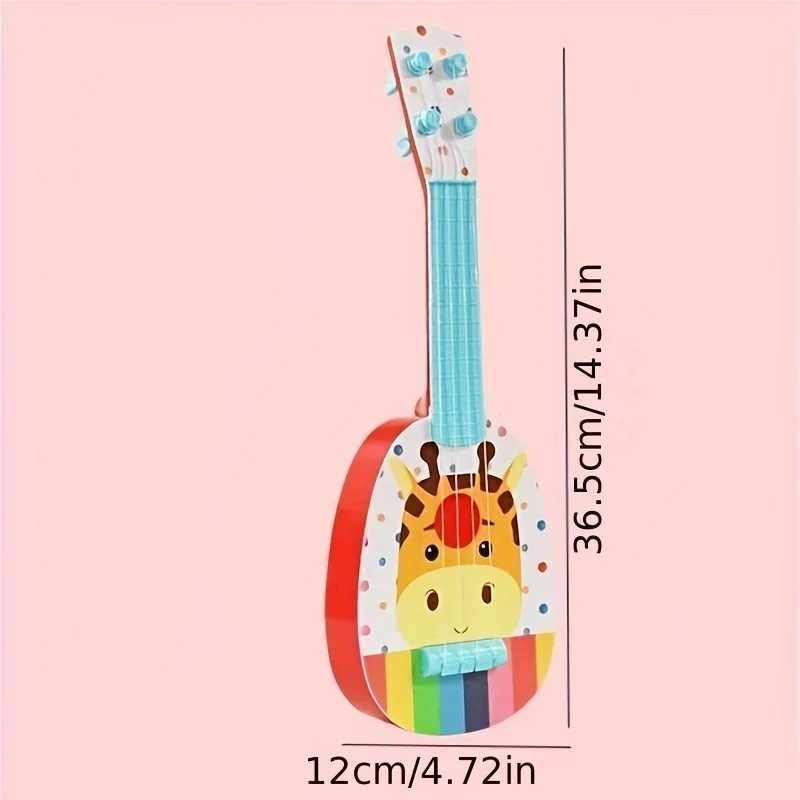 1pc 14inch Toddler Ukulele Guitar Fun Compact Musical Toy BeginnerFriendly Design Engaging Educational Tool C250913