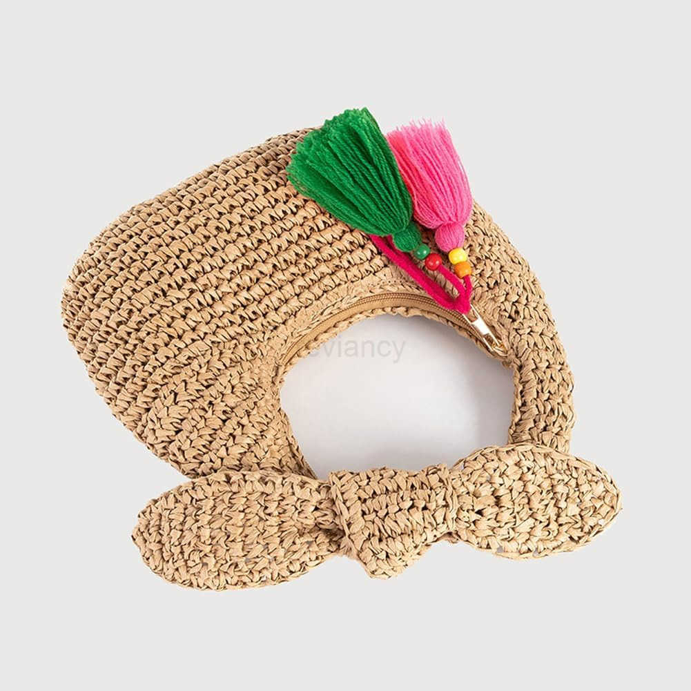 Straw Clutch Purse with Bow Top Handle Bag Summer Straw Handbag Beach Woven Evening Bag for Parties Wedding TravelW250913