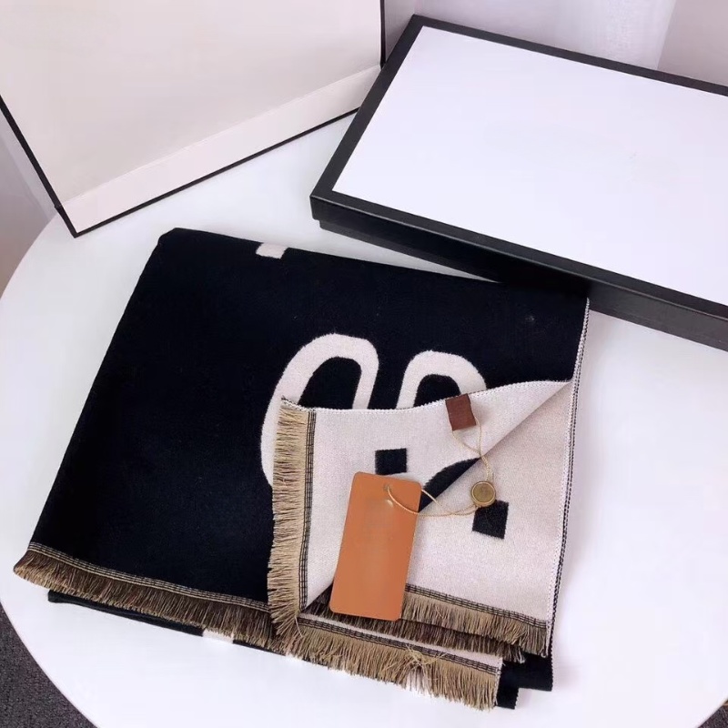 scarf Womens Scarf g Designer Scarf Luxury Scarf Shawl Blanket High Quality Branded Cashmere Winter Scarf Blanket Style 190*65 double-sided wearing