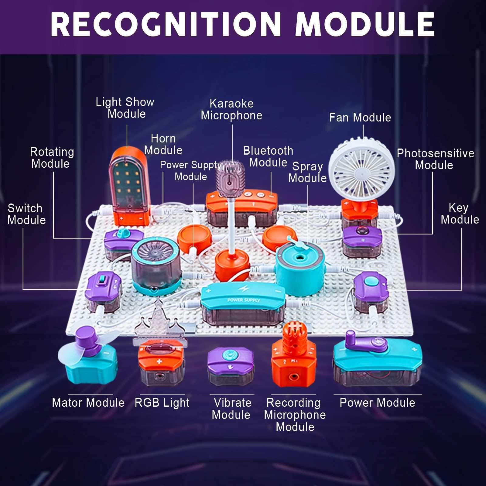 VATOS Science Circuit for Kids DIY Electronics Exploration Kit 150 Project Physics Experiment Circuit Board Educate Toy Ages 6 C250913