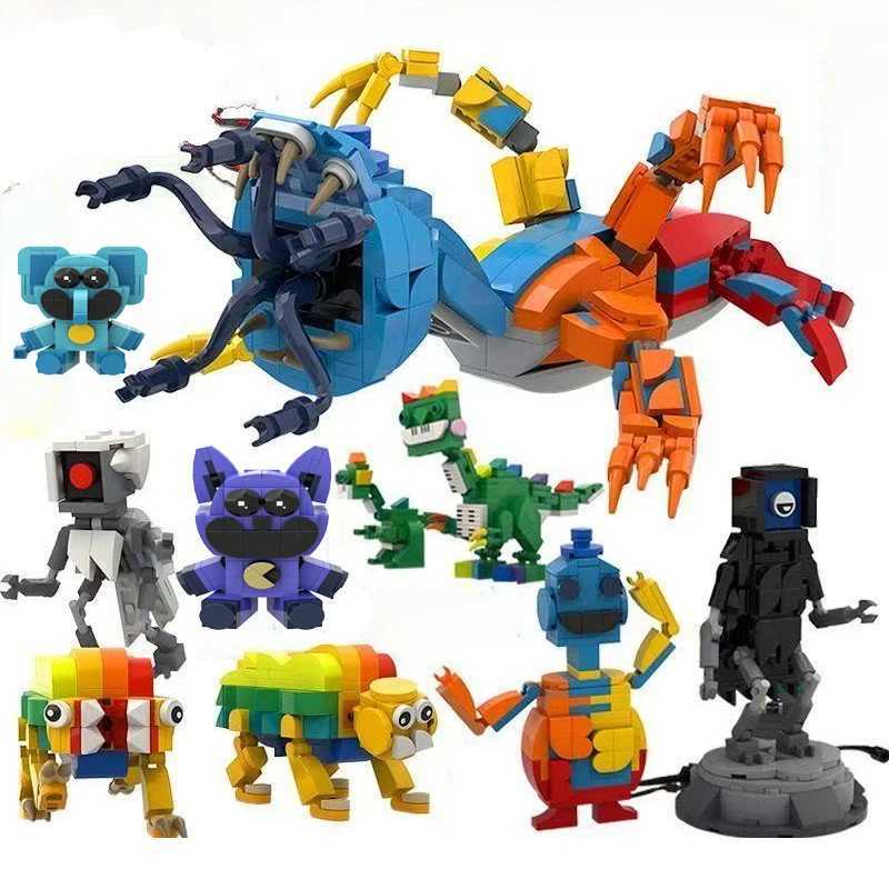 Nightmare Poppi Catnap Monster Building Blocks Smile Critter Animation Bricks Model Toys For Kids Boys Birthday Christmas Gift X250913