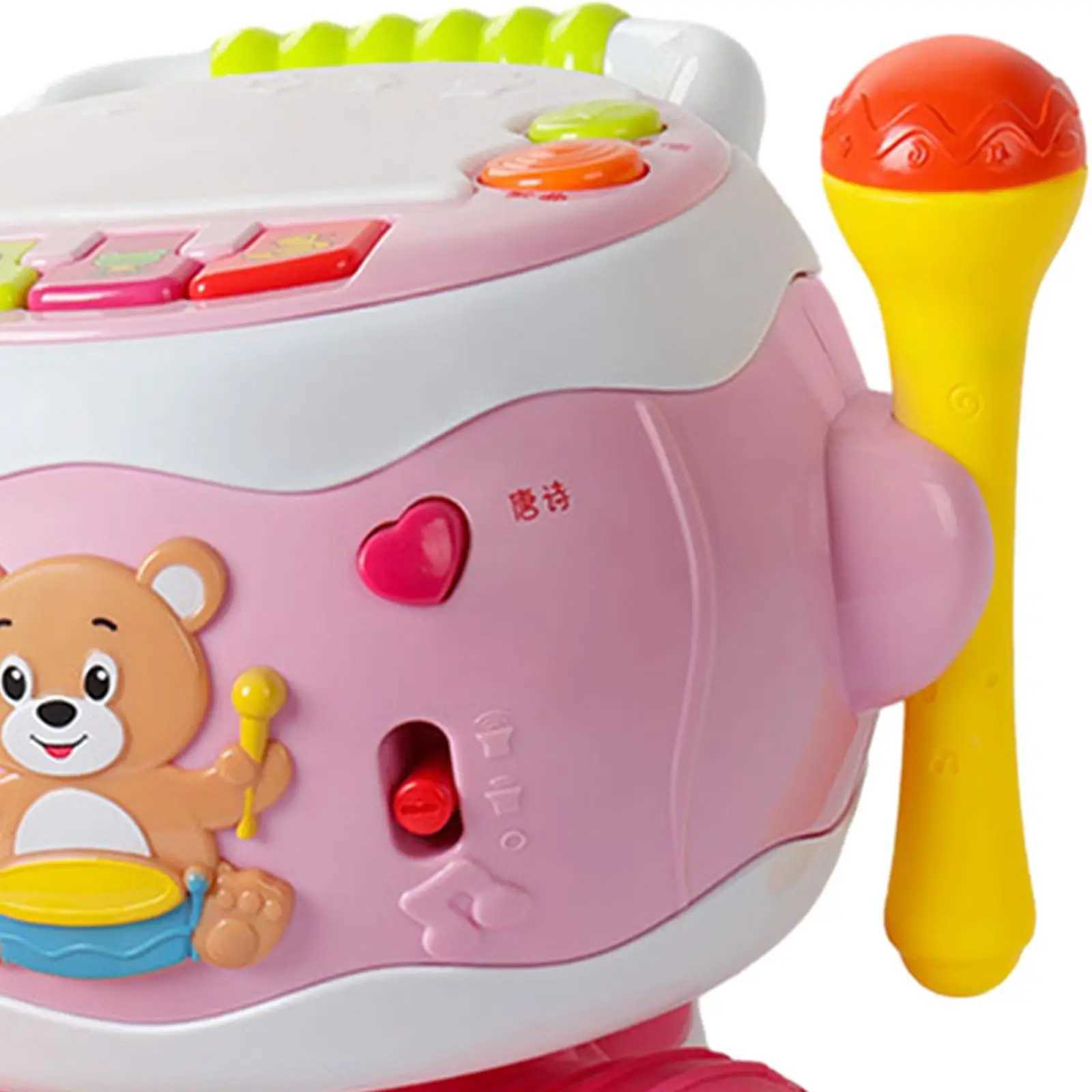 Baby Drum Childrens Hand Beat Drum for Kids 1 2 3 4 Year Old Children C250913