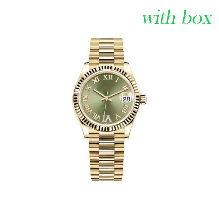 31/28MM Women Quartz Watch 41/36MM Mens Automatic Watches 2813 movement 904L stainless steel Strap Wristwatch Sapphire Luminous Montre de lux With box and paper