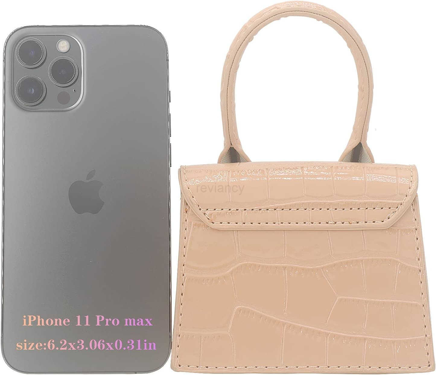 Mini Crossbody Bag for Women Girls Synthetic Leather Flap Purse Styling TopHandle Clutch HandbagW250913