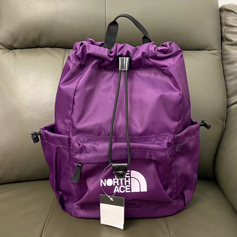 Outdoor versatile leisure backpack with large capacity breathable mesh splicing design