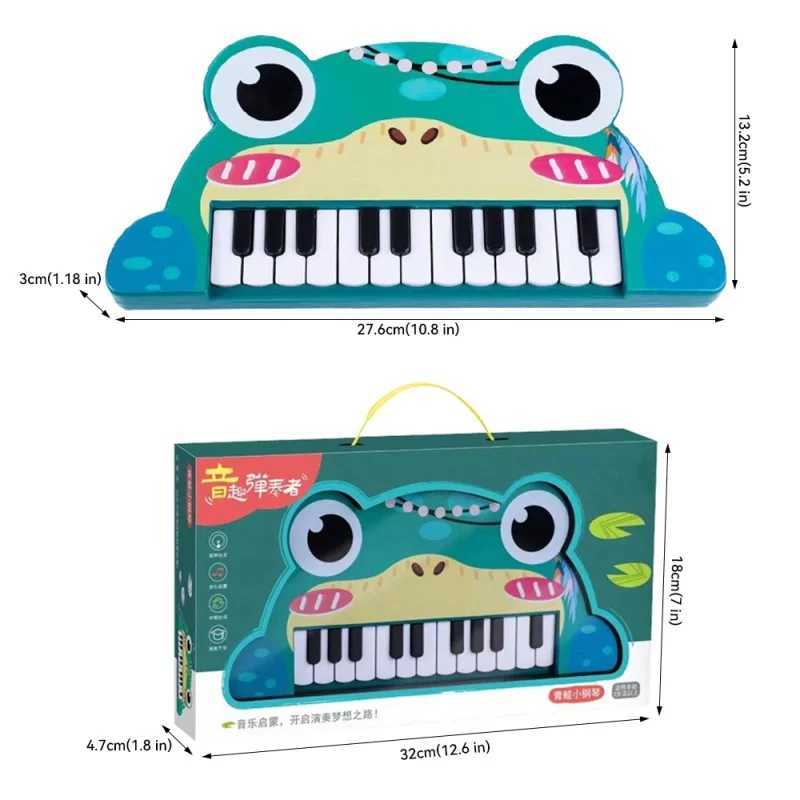 Kids Piano Keyboard Toy Childrens Electronic Musical Instrument MultiFunctional Animal Piano Keyboard Early Education Toys C250913