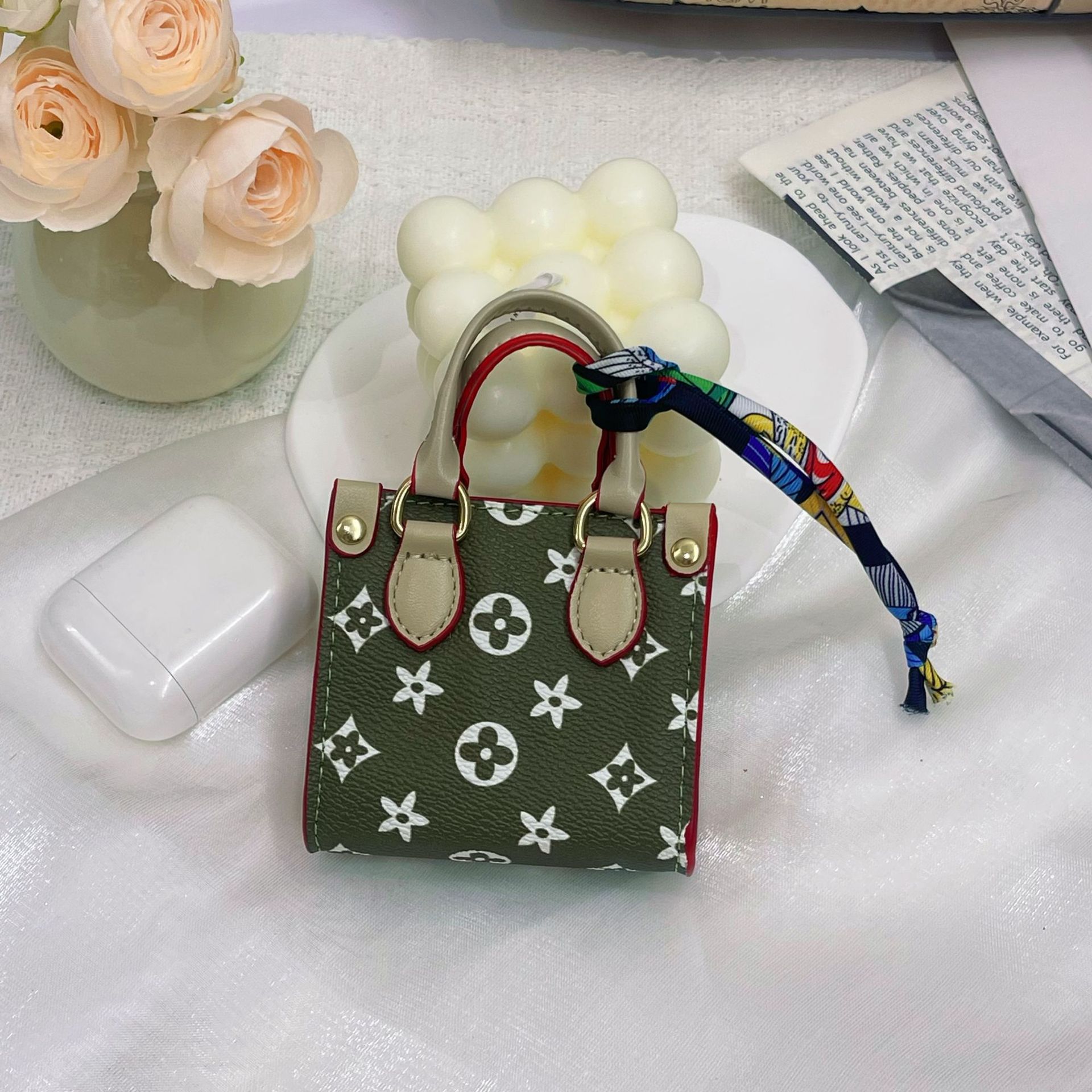 Designer Bag Tote Bag Mini Coin Purse Mini Bag Pendant Earphone Case Key Bag Car Hanging Ornament Surprise Baby Mini Bag free shipping