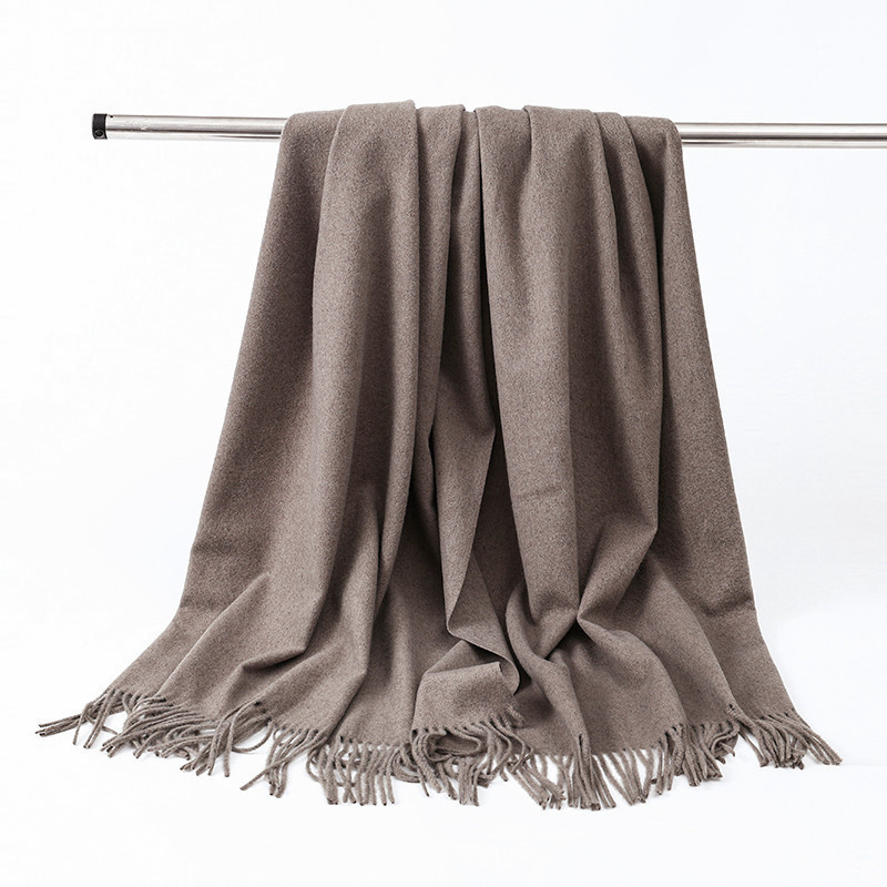 K1899 Solid Color Wool Scarf Women - Versatile Winter Wrap, Soft Blend Shawl Wholesale