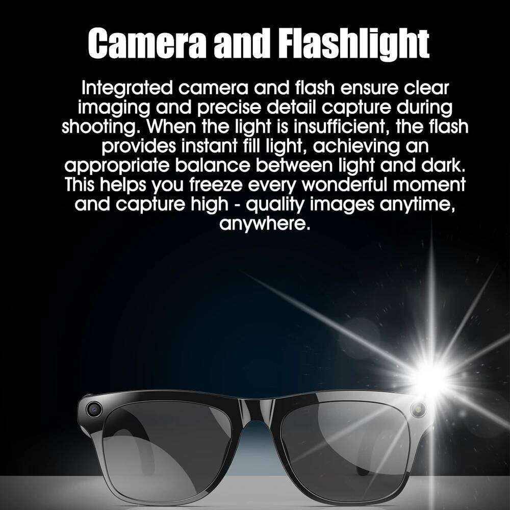 Glasses Men HD Camera Ai Voice 4Gb Memory Translation Bluetooth Call Women 2025 Long Battery Life Smart Sunglasses Designer Sunglasses VALDUS