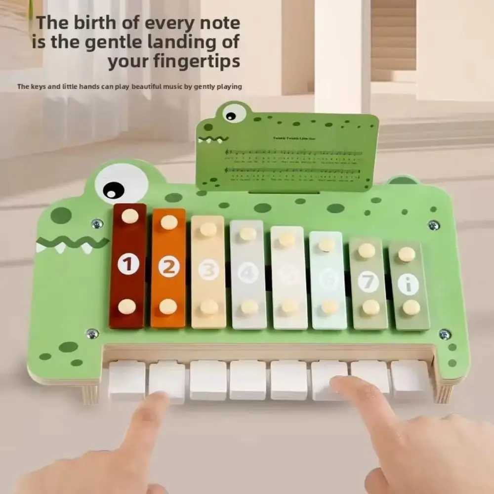 Plastic Musical Piano Toy Sound Montessori Kids Keyboard Xylophone Music Learning Early Education Music Instrument Toys C250913